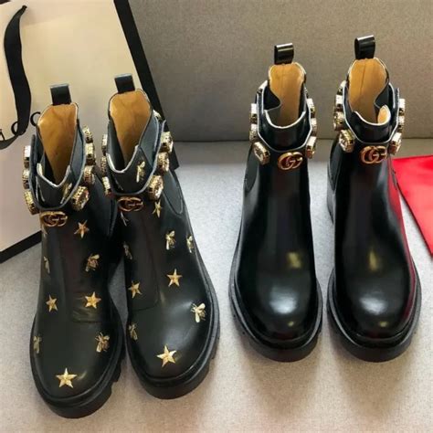 gucci lace up boots dupe in their closet|best Gucci loafer dupes.